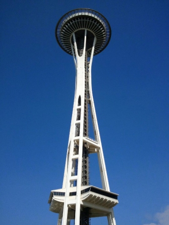 image: space needle, Seattle, WA
